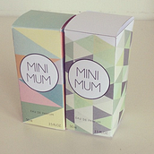 Packaging (MiniMum perfume). Graphic Design, and Packaging project by Noemi Barro Campos - 06.29.2015