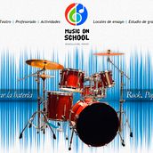 Web musiconschool. Web Development, and Web Design project by Ahinoa Erlanz Parada - 07.02.2015