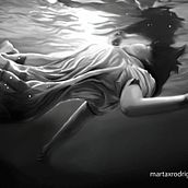 Underwater feel. Fine Arts, and Traditional illustration project by Marta Rodriguez - 07.08.2015