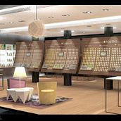 BIUTICAL - retail design concept . 3D, Interior Architecture, Br, ing, Identit, Lighting Design, and Packaging project by a_n - 07.13.2015
