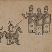 El Quijote. Un progetto di Animazione, Illustrazione tradizionale e Motion graphics di Daniel Bezier - 13.07.2015
