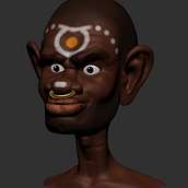 Mi proyecto del curso Modelado de personajes en 3D. 3D project by Leonor Manso - 07.14.2015
