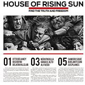 "House of rising sun". Editorial Design, and Graphic Design project by Patricia Teller - 04.14.2015