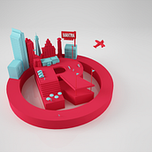MANTRACITY. 3D, Art Direction, and Advertising project by Mantra Branding - 03.08.2016