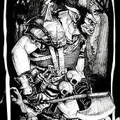 Ilustración Bugbear. Un progetto di Illustrazione tradizionale di Martín Enrique Pelozo - 11.07.2015