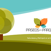 Folleto Paseos del Parque. Un proyecto de Br, ing e Identidad y Diseño gráfico de Fabio Marcelo - 19.07.2015