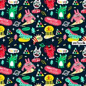MONSTER COLLECTION. Design, Character Design, Graphic Design, and Traditional illustration project by Pepitagrilla - 07.20.2015
