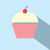 LA CASITA DEL CUPCAKE . Graphic Design, and Traditional illustration project by José A. Cárdenas L. - 07.21.2015