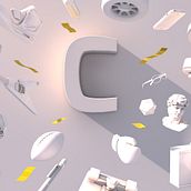 Banner 1er Aniversario para crowlhy. Un progetto di 3D, Design e Graphic design di Jorge Salazar - 21.07.2015