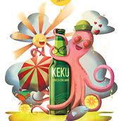 Mi Proyecto del curso Ilustración exprés con Illustrator y Photoshop. Design, Character Design, and Traditional illustration project by rostam_navi - 07.23.2015