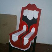 SILLA ROLLING STONES. Jewelr, and Design project by Pachucho Madrid - 07.25.2015