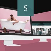 Silvia Criado Website & Print. Br, ing, Identit, Art Direction, Graphic Design, Web Design, and UX / UI project by Alfonso Gómez Vargas - 07.26.2015