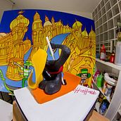 pop sculture. Fine Arts project by PACHUCHO PINTOR - 07.28.2015