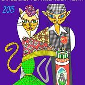 CARTEL FIESTAS DE SAN CAYETANO SAN LORENZO Y LA VIRGEN DE LA PALOMA 2015. Film, Video, and TV project by PACHUCHO PINTOR - 07.29.2015