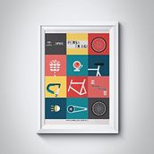 "Piensa en bici": Plan Andaluz de la bicicleta (2014-2020). Un proyecto de Br, ing e Identidad, Dirección de arte, Diseño y Diseño de producto de claudia_lopez_iglesias - 30.03.2015