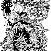 leptomedusae (comic completo). Een project van Stripboek van pablo esteban llanos toro - 07.08.2015