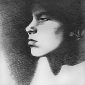 portrait - pen on paper. Traditional illustration project by Fluir - 08.13.2012