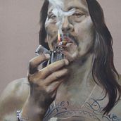 RETRATO ACRÍLICO (GRAN FORMATO). Un proyecto de Pintura de Natalia Navarro - 15.08.2015
