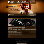 Coffee Box. Cop, writing, and Marketing project by Laura Jouve - 09.02.2014