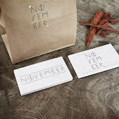 NOVEMBER / branding. Un proyecto de Br, ing e Identidad y Tipografía de Silvia Salas - 16.11.2012