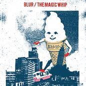 Cartel para el concierto de Blur en México. Traditional illustration project by Sandra Rodríguez - 09.01.2015