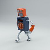 Proyecto: Robot Voltimetro. Animation project by Omar Rommel Tejada Pereyra - 08.18.2015