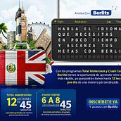 BERLITZ INTENSIVO. Design, e Publicidade projeto de Victor Gutierrez - 25.08.2015