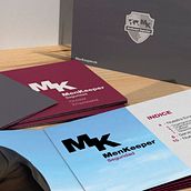 Dossier MenKeeper. Un progetto di 3D, Br, ing, Br, identit, Design e Design editoriale di Óscar Domínguez Leal - 25.02.2015