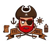 Pirate life. Un proyecto de Diseño, Diseño de personajes, Diseño gráfico e Ilustración tradicional de Sergio Puente Aragoneses - 26.08.2015