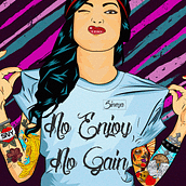 Mi Proyecto del curso Ilustra con garra y vencerás - Marca Sineya Style y anuncio para la marca Goodyear. Design, and Traditional illustration project by DuqueSutil - 10.18.2015