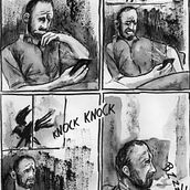 Mi Proyecto del curso El cómic es otra historia : Nevermore. Comic project by Joan Priego Garcia - 06.28.2017