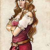 Proyecto publicitario para Sueños de Piedra, libro de Iria G. Parente y Selene M. Pascual . Un progetto di Belle arti, Design e Illustrazione tradizionale di Marta Montell - 30.08.2015