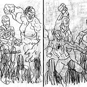 Angoulême 2015. Traditional illustration project by Ferro - 02.01.2015