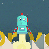 Robotín. Un projet de Animation, Webdesign et Illustration traditionnelle de Iker Domínguez Bárcena - 02.09.2015