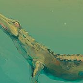 LA COSA DEL PANTANO. Fine Arts, and Traditional illustration project by julio galindo muñoz - 09.06.2015