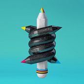 Amnesty International. 3D, and Traditional illustration project by Marta Cerdà Alimbau - 09.07.2015