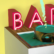 Barcelona de Cine 4D. 3D project by KIMIKA  - 10.05.2015