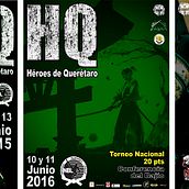 HQ-Héroes de Querétaro 2015 / 2016 / 2017. Un proyecto de Diseño editorial de Verónica Chávez - 12.09.2015