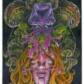 Fuente de felicidad. Un proyecto de Ilustración tradicional y Pintura de Marc Lopez Plaza - 14.09.2015