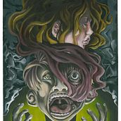 Un mundo infeliz . Un proyecto de Ilustración tradicional y Pintura de Marc Lopez Plaza - 14.09.2015