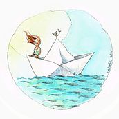 "Ella, LA naturaleza, LA vida"  . Serie de ilustraciones, acuarela y bolígrafo negro, algún toque a digital.. Photograph, and Traditional illustration project by Guillermo Gil Schröder - 09.14.2015
