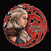 Daenerys Targaryen, del dibujo a lápiz a la ilustración digital.. Een project van Traditionele illustratie van Alicia Tapia - 15.09.2015