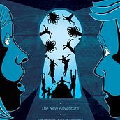 Shadowland Poster. Graphic Design, and Traditional illustration project by Nerea Mendinueta Bernardos - 09.01.2015