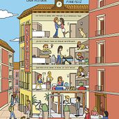 Petit Palace. Editorial Design, and Traditional illustration project by Pablo ientile - 09.21.2015
