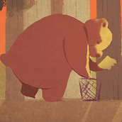Ilustración pagina de cuento y amigos del bosque. Traditional illustration project by Pablo Vicens - 09.24.2015
