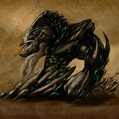 Earth Elemental - Concept Art. Un proyecto de Ilustración tradicional de Mario Rafael García-Monteavaro Corro - 27.09.2015