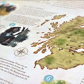 Outlander & VisitScotland. Design, Web Design, and Marketing project by Rod Tena - 09.28.2015