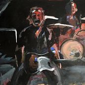 Bruce Springsteen. Fine Arts project by Guillermo Luceño Méndez - 10.01.2015