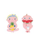 Darío y Cloe. Character Design, and Traditional illustration project by Marta Ángel Ruiz - 10.04.2015