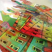 Proyecto fin de máster "Ciudades Imaginarias". Een project van  Ontwerp y Traditionele illustratie van Noelia García Lidó - 15.09.2015